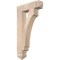 Ekena Millwork Imperial Arts & Crafts Smooth Bracket, Douglas Fir, 3 1/2"W x 16"D x 28"H BKT04X16X28IMP03SDF - alternate 1